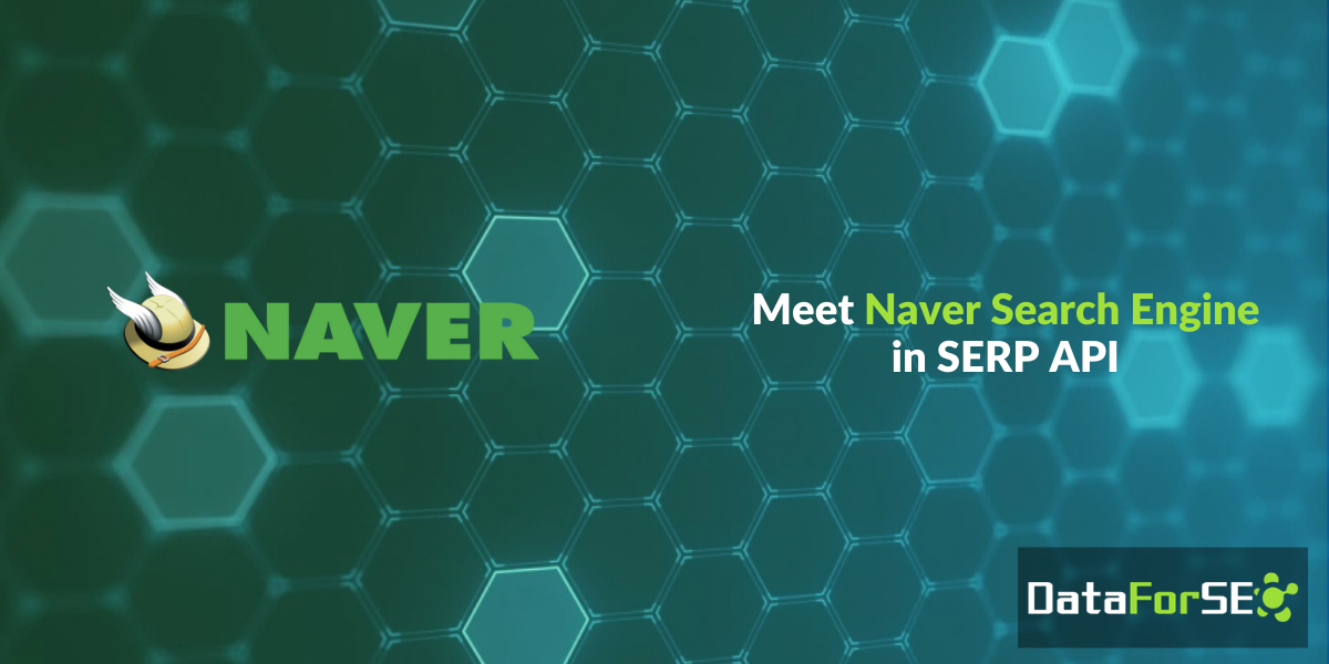 Naver Search Engine in SERP API