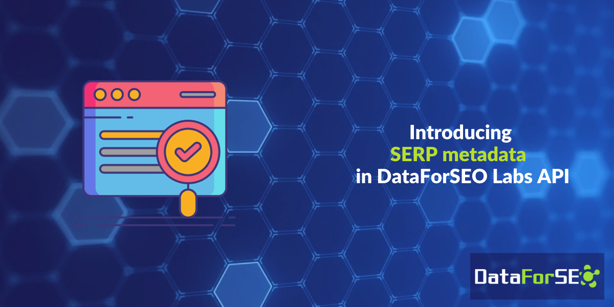 Meet SERP data for every keyword