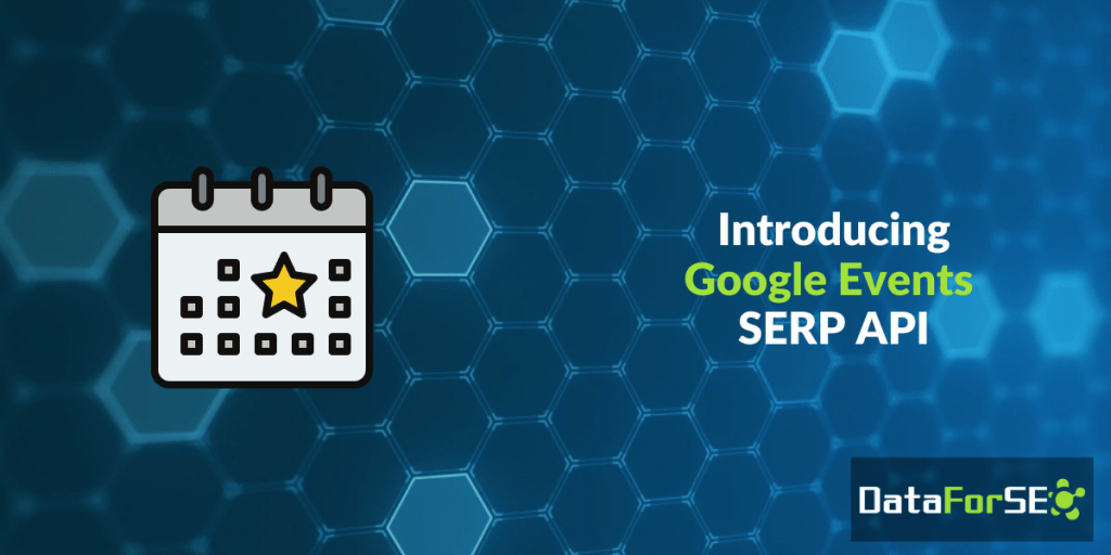 Google Events SERP API