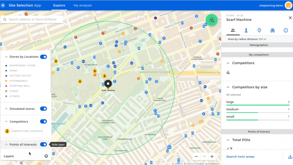 Getting Points of Interest with a Low-Cost Google Places API ...