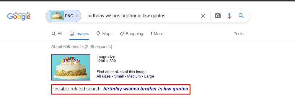 no Google, it's just a birthday cake