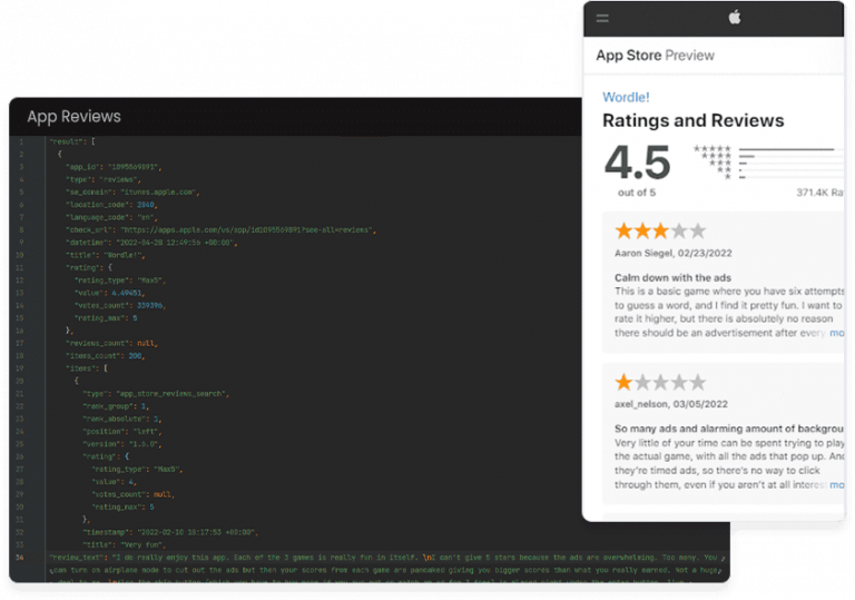 App Data API – DataForSEO