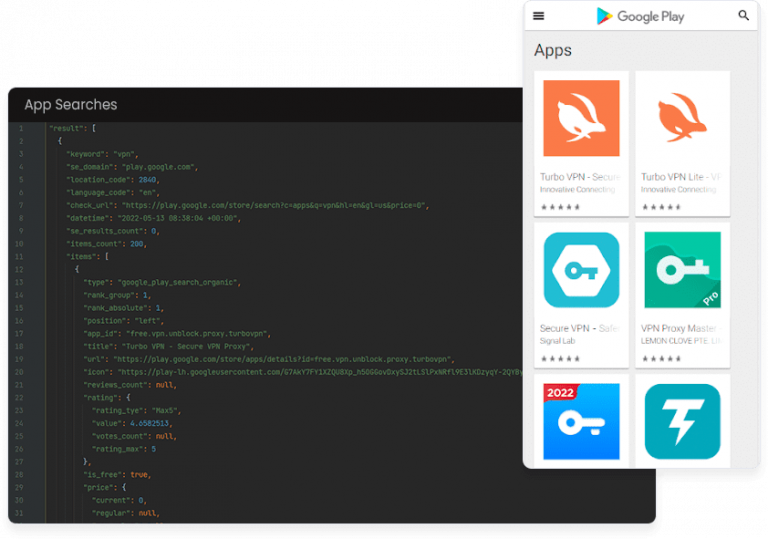 App Data API – DataForSEO