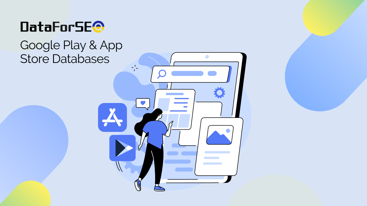 dataforseo google play app store database