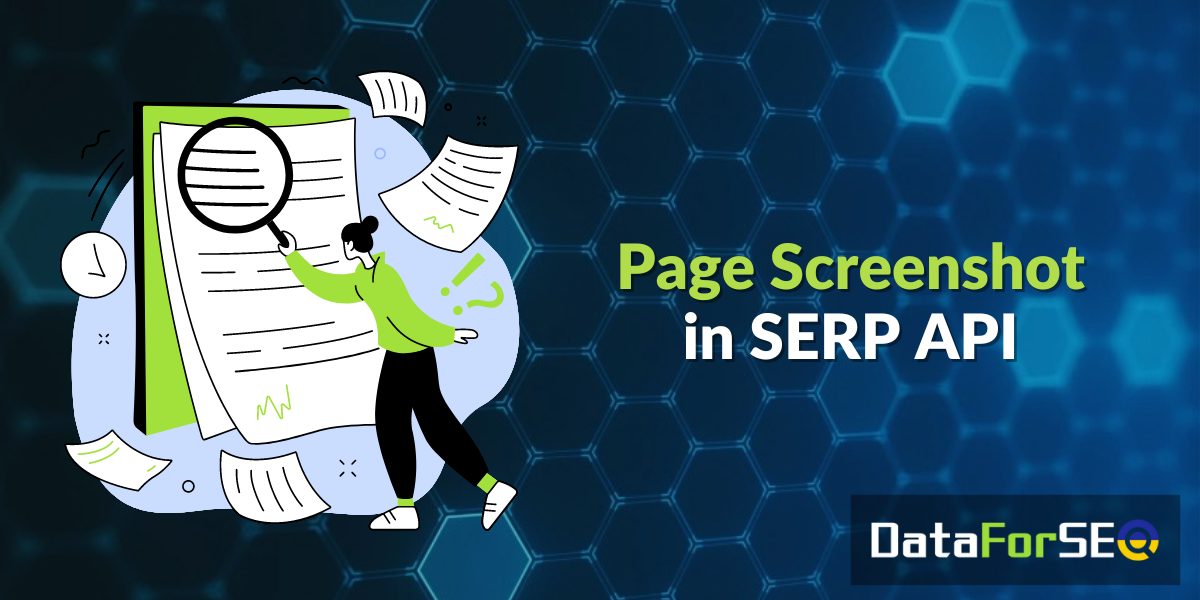 SERP API: Page Screenshot