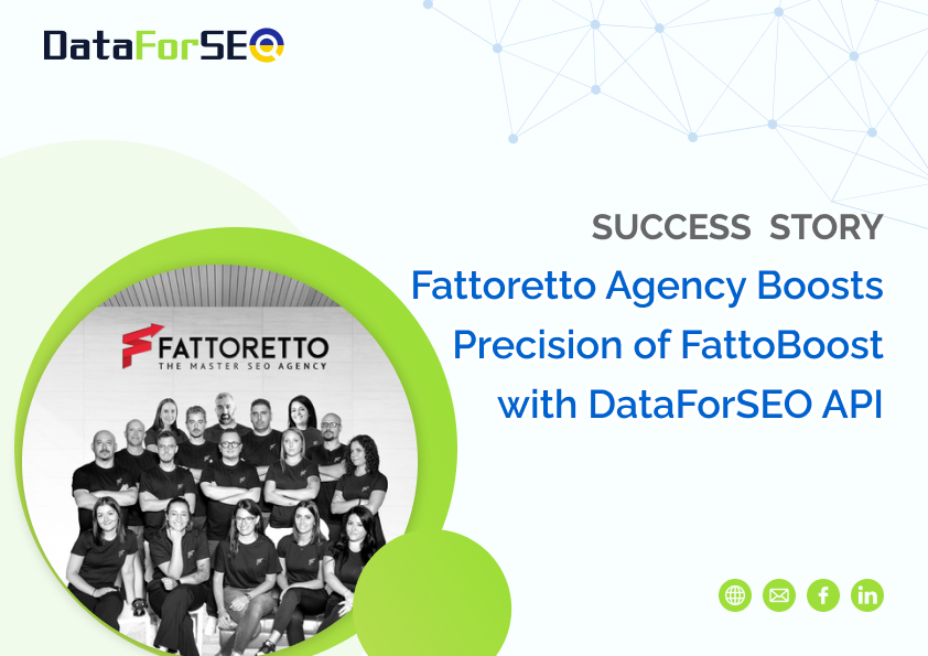 fattoretto agency with dataforseo